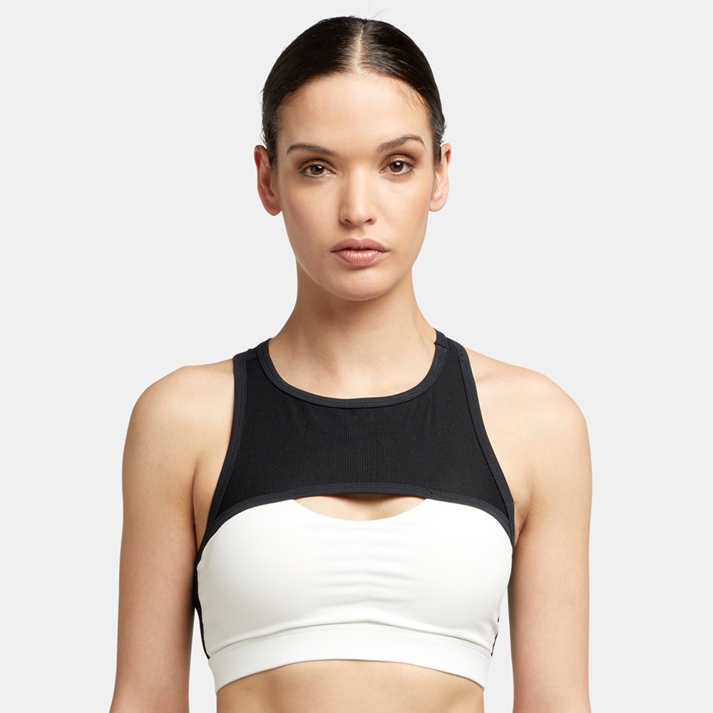 Brand new black and white super cool spots bra!